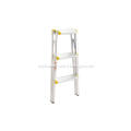 Aluminum folding step stool ladder